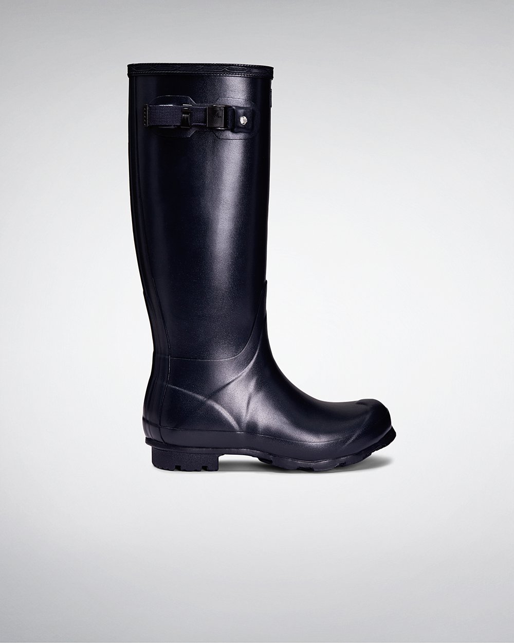 Women Hunter Norris Field | Tall Rain Boots Navy | NZ-46031-PIVG